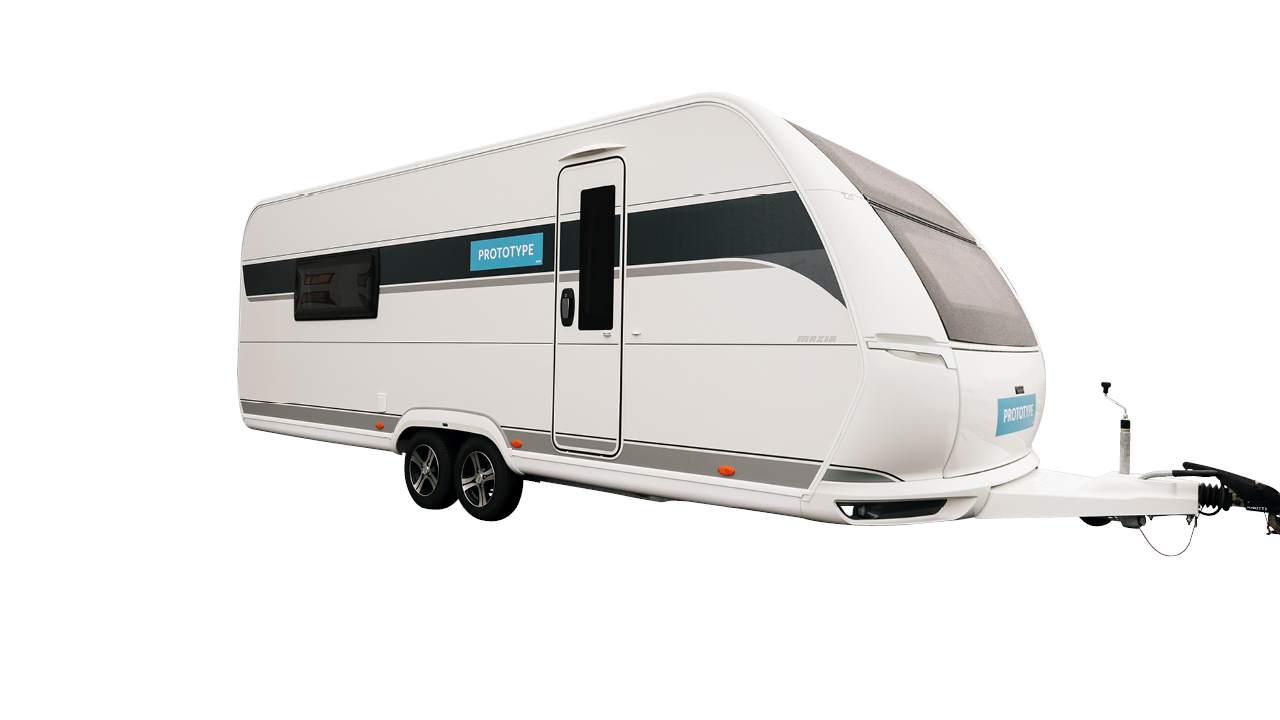 Bildtext: Minikulhamrad plåt, svarta alufälgar och mörkgråa dekorfält. Hobbys förra toppserie Premium har inför modellåret 2022 ersatts med Maxia. I instegsklassen och i mellanklassen har Hobby många storsäljare, så målet...