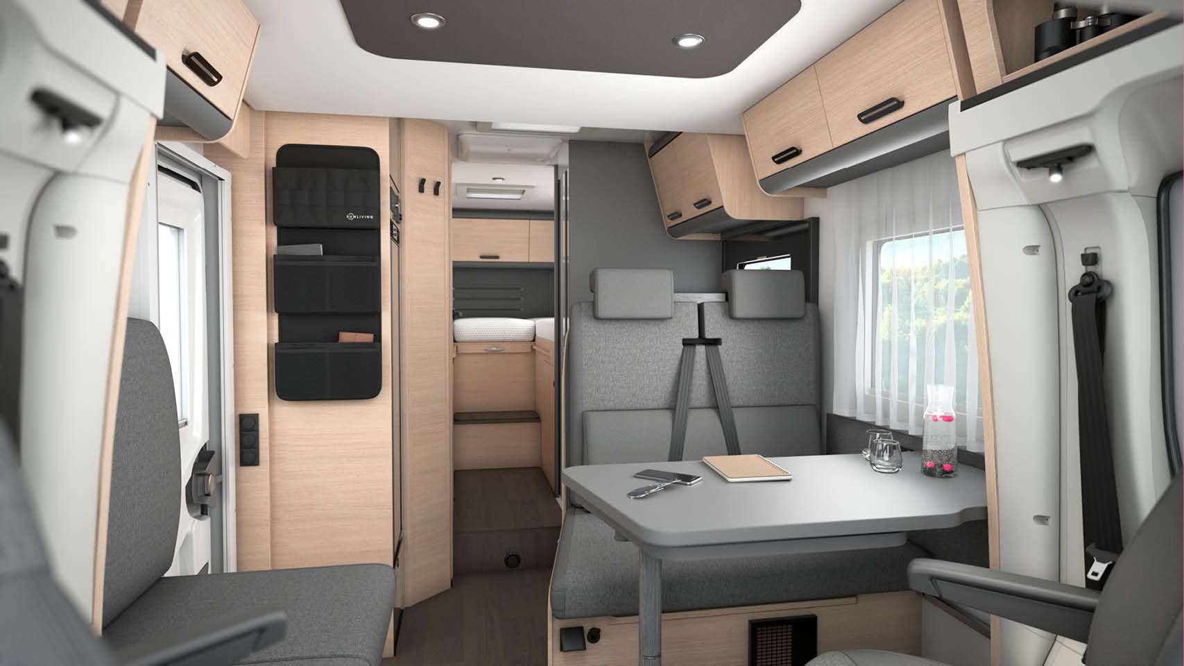 Sun Living är Adrias instegsfabrikat och har på senare år klättar snabbt i försäljningsstatistiken. Modellprogrammet omfattar plåtisar, alkovbilar och halvintegrerade husbilar. De stora nyheterna i 2025-programmet är halvintegrerade S 75SL...